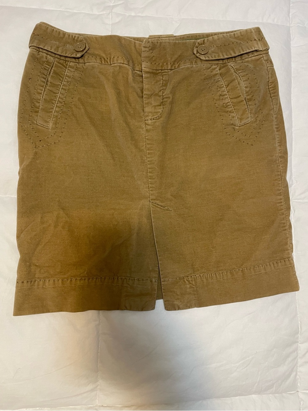 American Eagle velvety Button Fly Cottagecore Skirt Sz 2 S